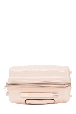 Set de 3 valises Peppy - 59/65/75 cm  - Beige