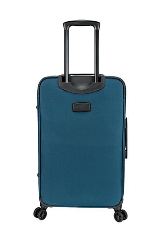 Set de 3 valises et 3 trousses de toilette Skrall - 56/66/76 cm  - Bleu