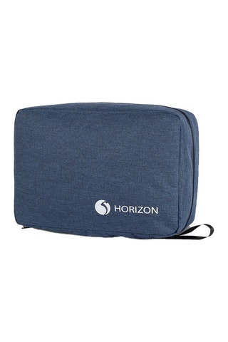 Set de 3 valises et 3 trousses de toilette Skrall - 56/66/76 cm  - Bleu