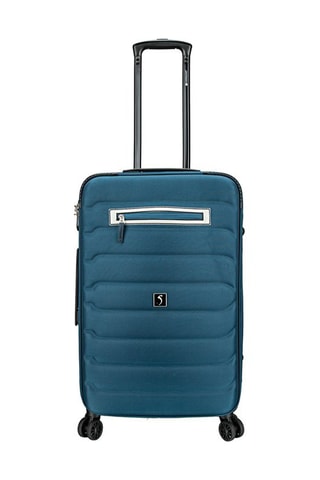 Set de 3 valises Skrall - 55/65/75 cm  - Bleu