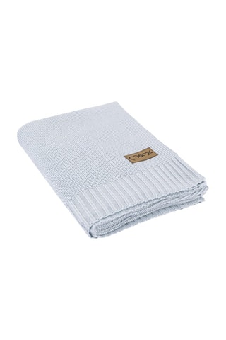 Couverture en fibres de bambou Hug - Gris - 80 x 110 cm