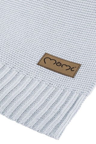 Couverture en fibres de bambou Hug - Gris - 80 x 110 cm