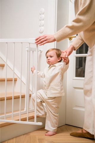 Barrière de sécurité Paxi Plus - Blanc - 75-103 x 73,5 x 2,7 cm
