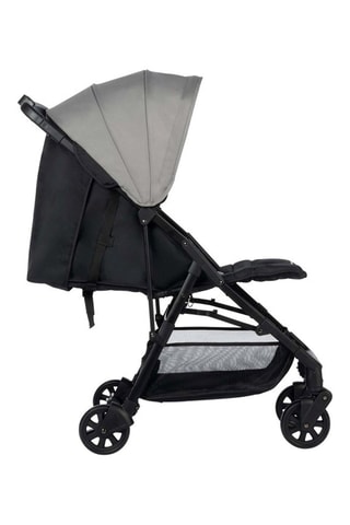 Poussette pliable Teeny 3D - Gris et noir