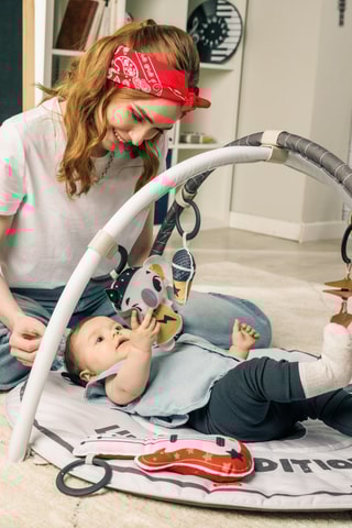 Tapis d'éveil Gymini Rock'N'Roll - De la naissance à 36 mois