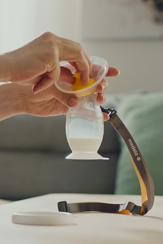 Recueil-lait en silicone - 100 ml