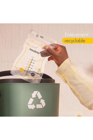 Sachets de conservation pour lait maternel Easy - 50 pièces