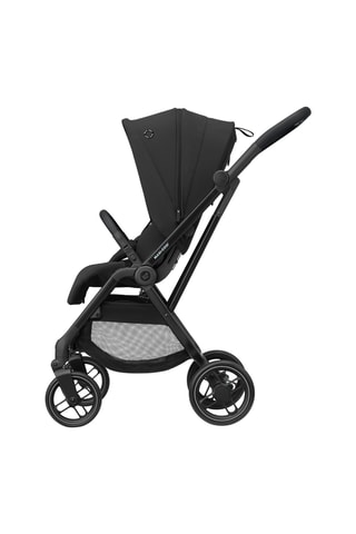 Poussette pliable Leoana - Gris et noir - De la naissance à 4 ans - Jusqu'à 22 kg