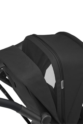 Poussette pliable Leoana - Gris et noir - De la naissance à 4 ans - Jusqu'à 22 kg