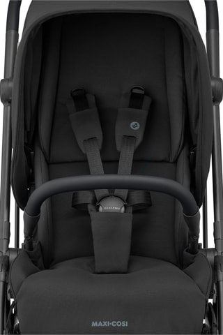 Poussette pliable Leoana - Gris et noir - De la naissance à 4 ans - Jusqu'à 22 kg