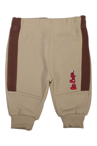 Sweat à capuche et jogging  - Blanc, beige, rouge et marron