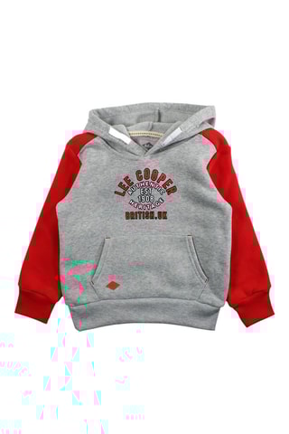Sweat et jogging- Gris et rouge  - Rouge et gris