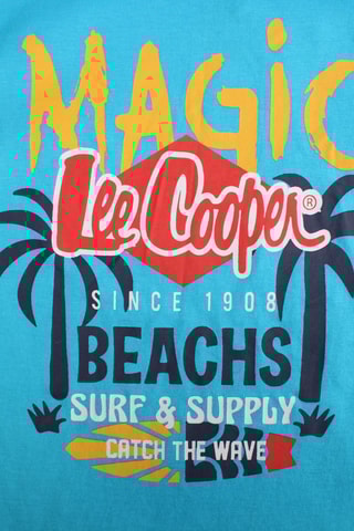 T-shirt  - Blanc, rouge, bleu et jaune