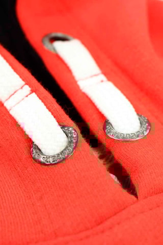 Sweat à capuche  - Rouge