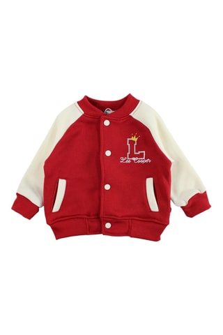 Teddy et jogging - Blanc et rouge