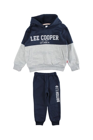 Sweat et jogging - Lee Cooper - Bleu et gris