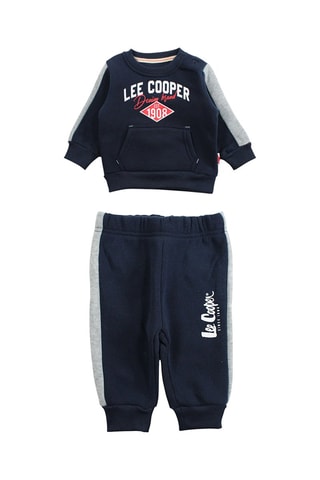 Sweat et jogging  - Rouge, bleu et gris