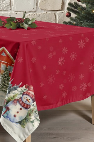 Nappe antitache rectangulaire Snowman