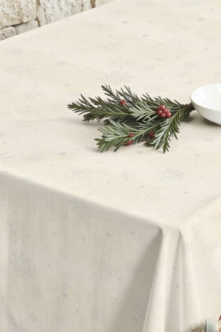 Nappe antitache rectangulaire Vintage Christmas