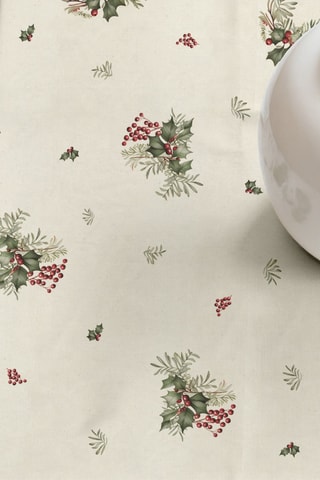 Nappe antitache rectangulaire Winter Holly