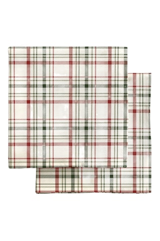 2 torchons Christmas Wish