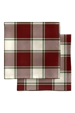 2 serviettes de table Christmas Wish