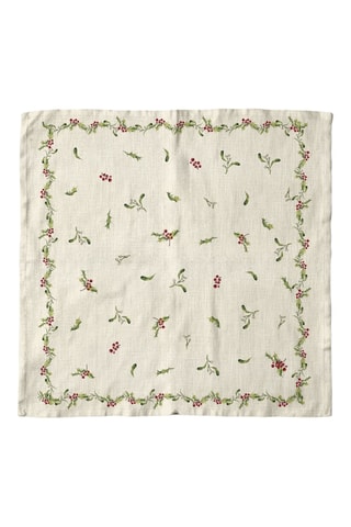 2 serviettes de table Holly