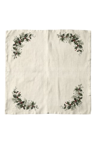 2 serviettes de table Mistletoe