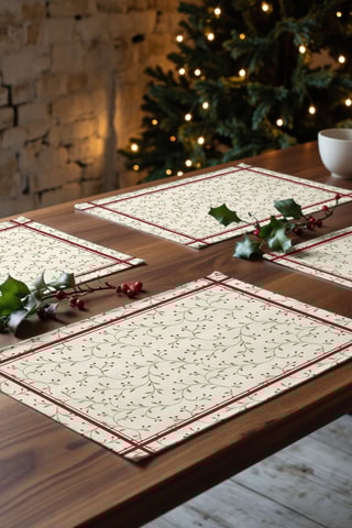 2 sets de table Christmas Wish