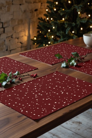 2 sets de table Merry Christmas 23 négatif