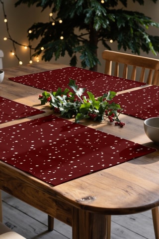 2 sets de table Merry Christmas 23 négatif