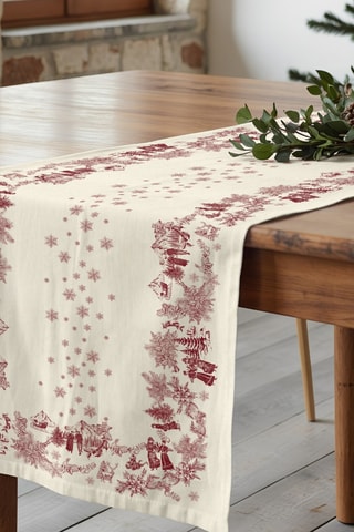 Chemin de table Christmas New Toile