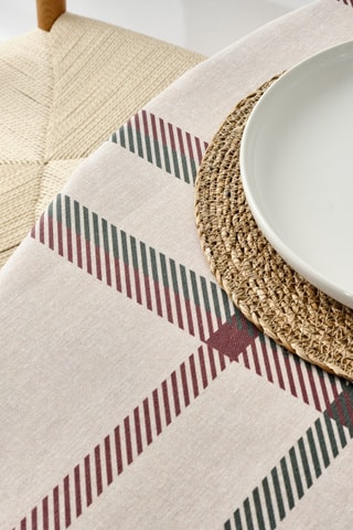 Nappe antitache ronde Collection "Cuadros Navidad"