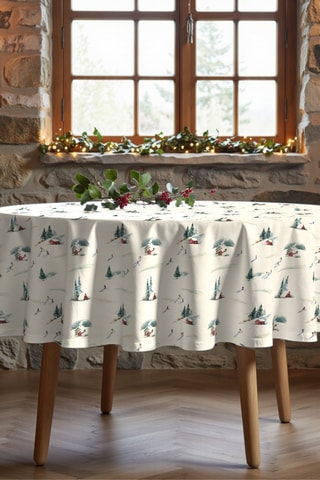 Nappe antitache ronde Winter Ski