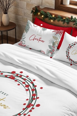 Housse de couette Nordique Laponie 23 - Blanc