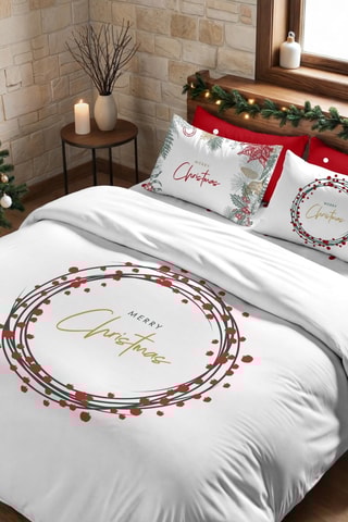 Housse de couette Nordique Laponie 23 - Blanc