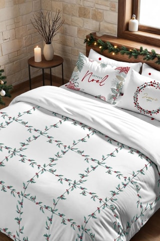 Housse de couette Nordique Laponie 49 - Blanc