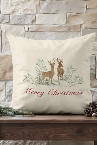 Housse de coussin - Collection Joyeux Noël - 50 x 50 cm