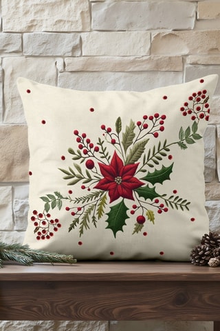 Housse de coussin - Forêt d'Hiver - 50 x 50 cm