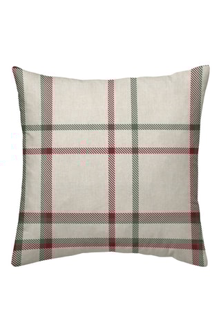 Taie d'oreiller Collection Carreaux de Noël - 80 x 80 cm