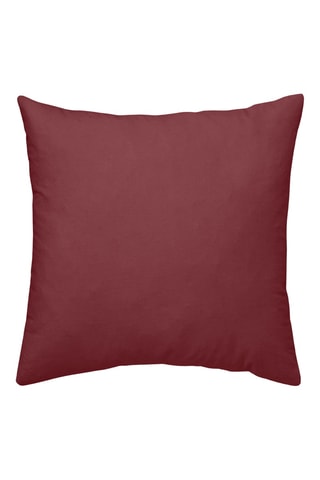 Taie d'oreiller Collection Rojo liso - rouge - 65 x 65 cm