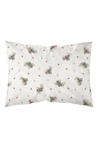 2 taies d'oreiller Winter Holly - 50 x 80 cm