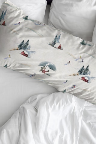 Taie d'oreiller Winter Ski