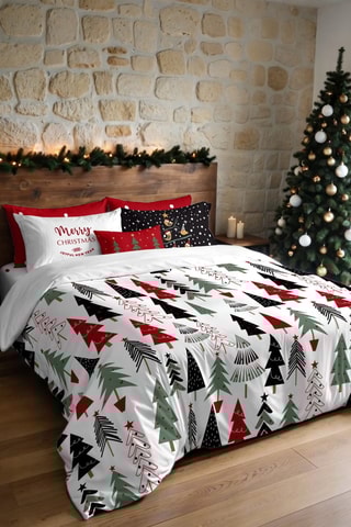 Housse de couette Nordique Laponie - Blanc