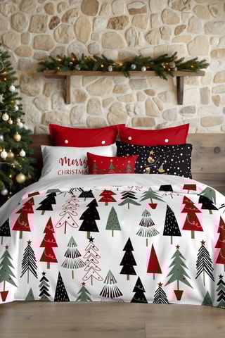 Housse de couette Nordique Laponie - Blanc