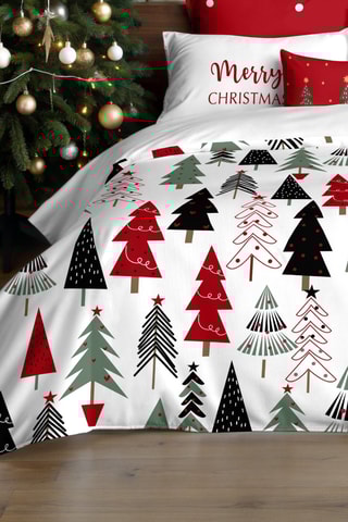 Housse de couette Nordique Laponie - Blanc