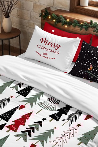 Housse de couette Nordique Laponie - Blanc