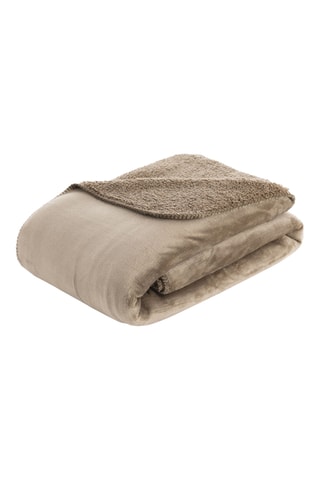 Plaid Sedalina - Taupe - 150 x 200 cm