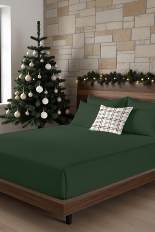 Drap-housse Muare - vert