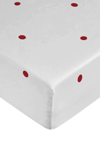 Parure de draps Laponie 47 - rouge